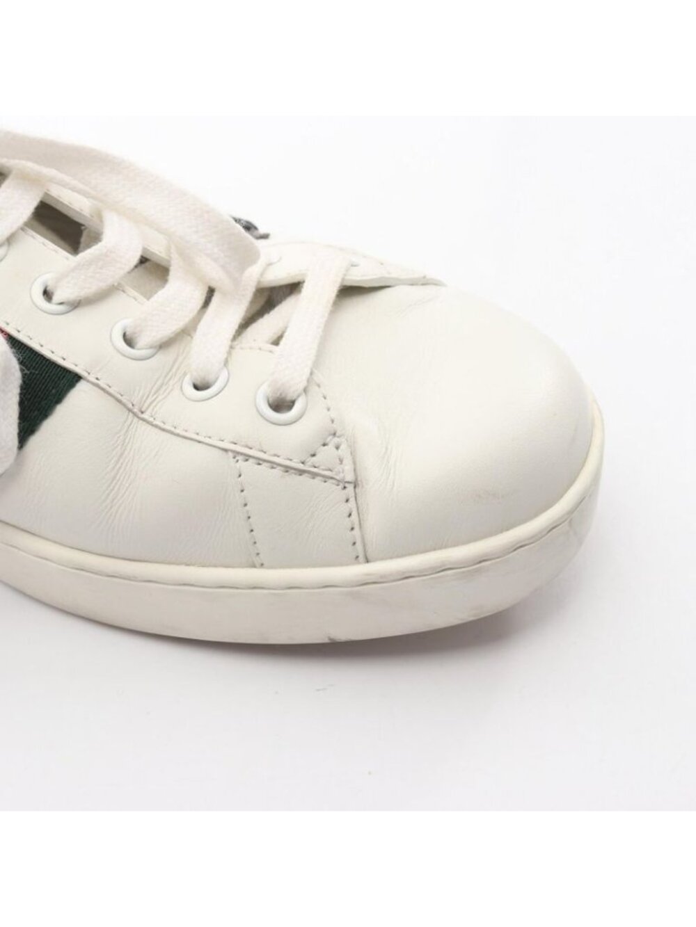 Gucci Sneakers Embroidered Sherry Line Leather - Picture 11 of 11